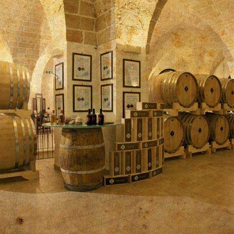 Traditional Wine cellar